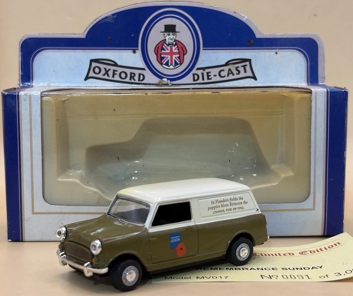 Miniature Oxford Diecast 1/43 – Austin Seven Van LMS – Réf ASV004