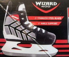Lake Placid Wizard 400 Youth Hockey Ice Skates Size 10-13 Adjustable NEW