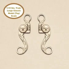 HORSING AROUND Sm. Traditional/Lg. Classic 1:10 Scale WESTERN BEXAR LONGHORN BIT