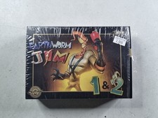 Earthworm Jim 1 & 2  iam8bit Limited Edition NEW OPEN BOX 