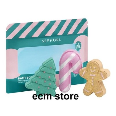 SEPHORA Badebomben Set Duft Lebkuchen 3tlg Limited Edition /EBWW