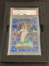 Victor Wembanyama RC 2023-24 Select Blue Cracked Ice #87 PSA 10 🔥