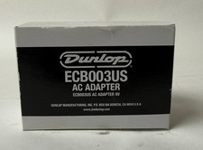 Adaptador de fuente de alimentación de CA Dunlop ECB003US 9V pedal de efectos para guitarra OEM