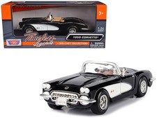 Motormax 73216bk 124 1959 Chevrolet Corvette Black