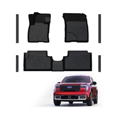 Mabett Floor Mats with Door Sill Protectors for Ford Maverick Hybrid Accessor...