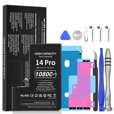 10800mAh For IPHONE 14 pro BATTERY 100 NEW SUPERIOR CAPACITY Tools