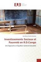 Jean Blaise Nlemfu Mukoko | Investissements Sociaux Et Pauvreté En R.D.Congo