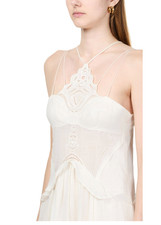 Isabel Marant Lindy Ecru long dress 23EC size 36EU