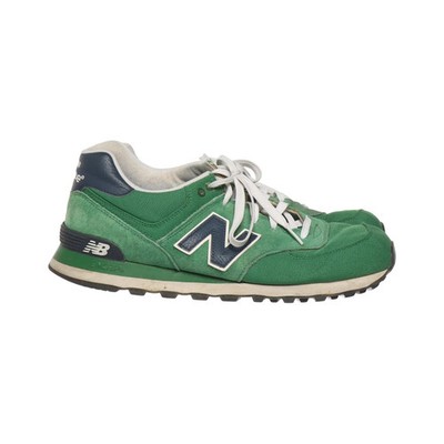 New Balance, Trainingsschuhe, Größe: 45 1/2, model: 574, Grün/Blau/Weiß #CCa