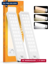 Under Cabinet Rechargeable Dimmable Lighting: 3 Color Temperature Motion Sensor