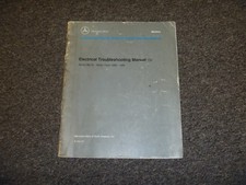 1983 1984 1985 Mercedes Benz 380SL Electrical Wiring Diagram Manual