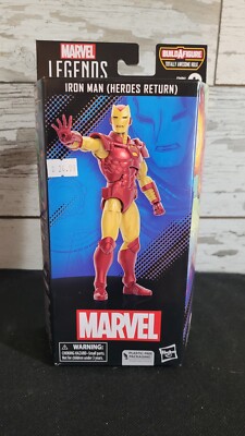 Marvel Legends Iron Man (Heroes Return) - Totally Awesome Hulk BAF - NIB!
