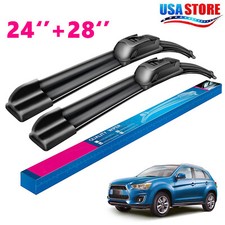 2428 Windshield Wiper Blades Bracketless Universal Quality J-hook Us 2428 Windshield Wiper Blades Bracketless Universal Quality J-hook Us