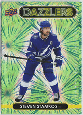 Steven Stamkos 2021-22 Upper Deck Series 1 Hockey Dazzlers Green #DZ-39