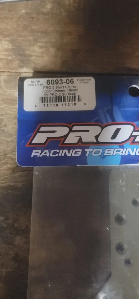 Proline Pro 2 Pro-2 -8mm Chassis Plate Sct 6093-06 - Image 3 of 3