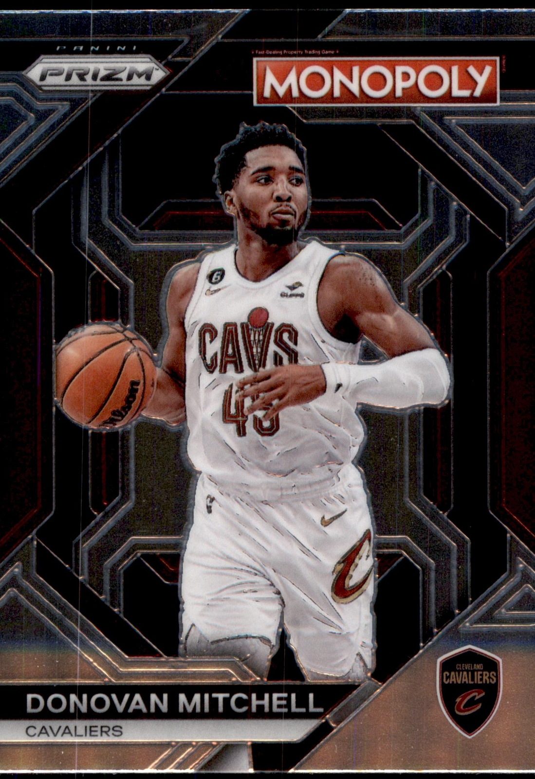 Donovan Mitchell #PS10 2023-24 Panini Prizm Monopoly All-Star