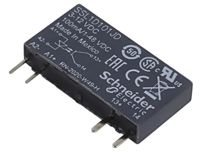 SSL1D101JD Relais: Halbleiter USteuer: 3-12VDC max.48VDC Sockel Serie: SSL SCHNE