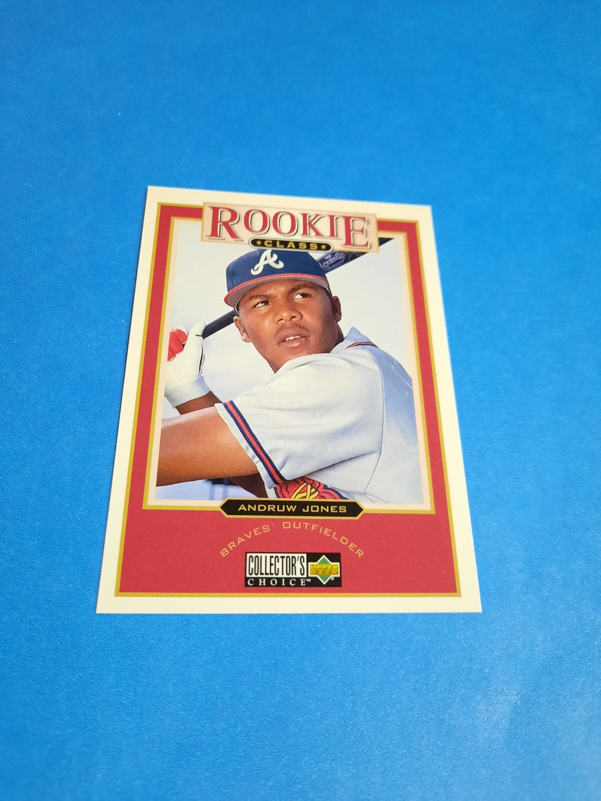 Andruw Jones ( Rookie Class ) 1997 U.D. Collector's Choice Card 1