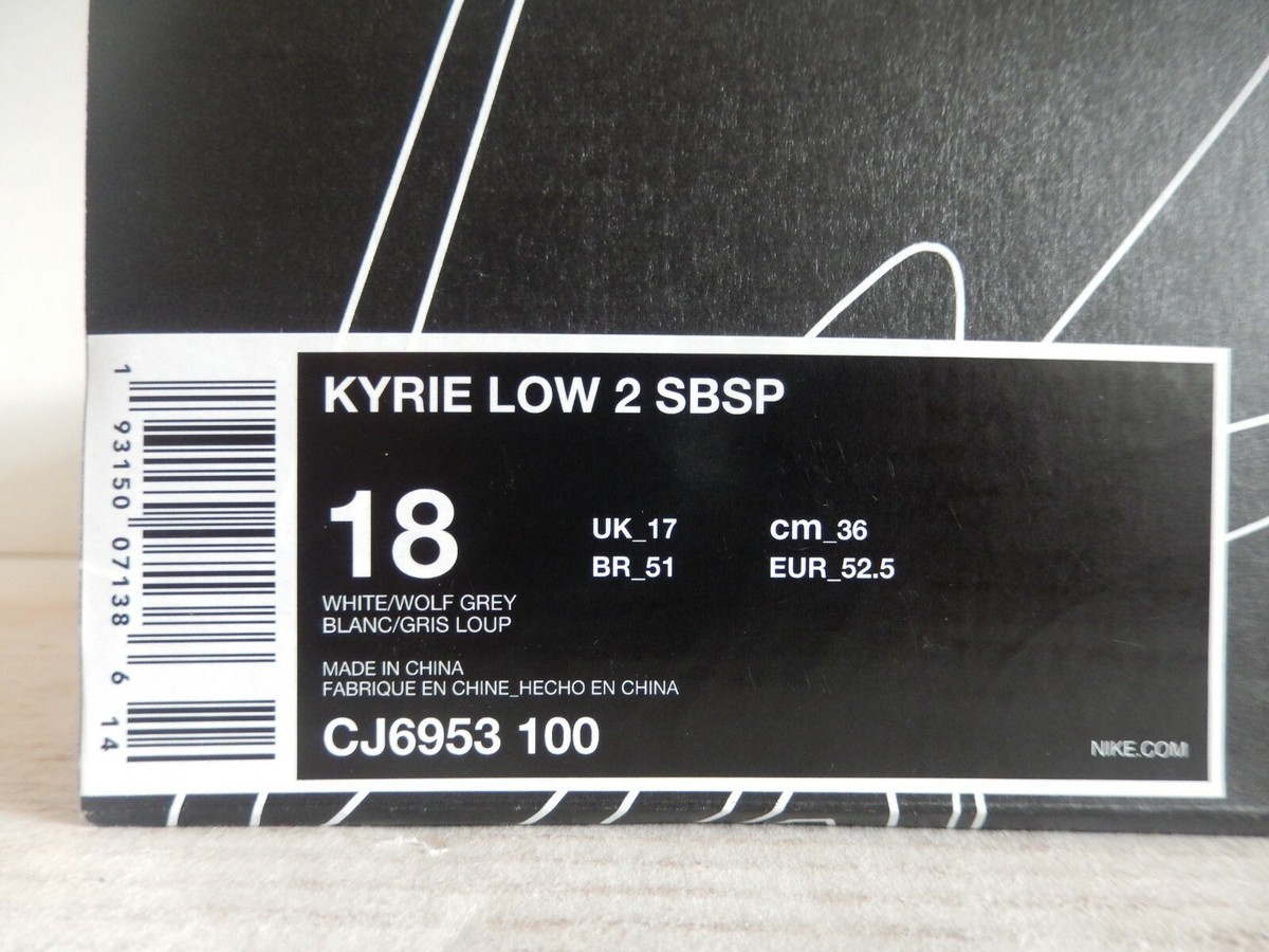 NIKE KYRIE LOW 2 SBSP 