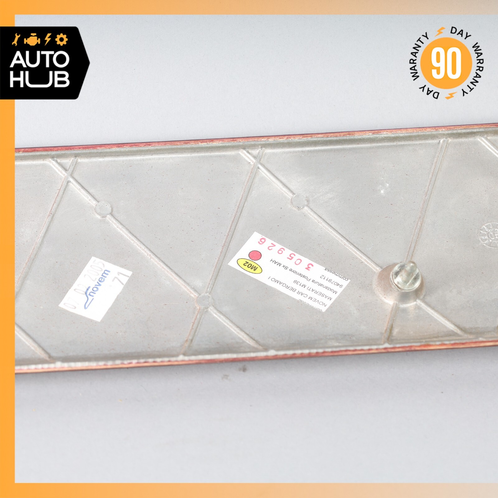03-13 Maserati Quattroporte M139 Rear Left Side Door Panel Trim Panel OEM