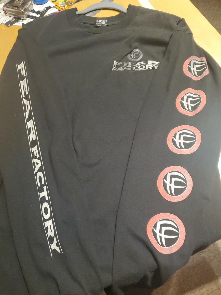 Vintage Fear Factory- Blue Grape Long Sleeve Shirt XL 'Soul