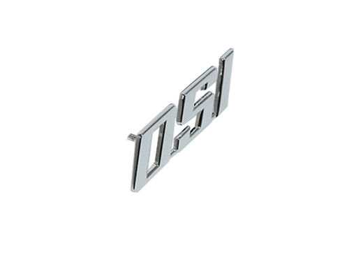 Emblem Typenschild Typenzeichen "OSI" für Ford OSI Heckklappe - Picture 2 of 3