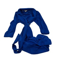 Mens Store One Size Blue Vtg USA Made Bath Robe-L/XL-