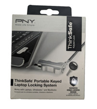 ThinkSafe P-TSKL1-RB Portable Keyed Laptop Locking System