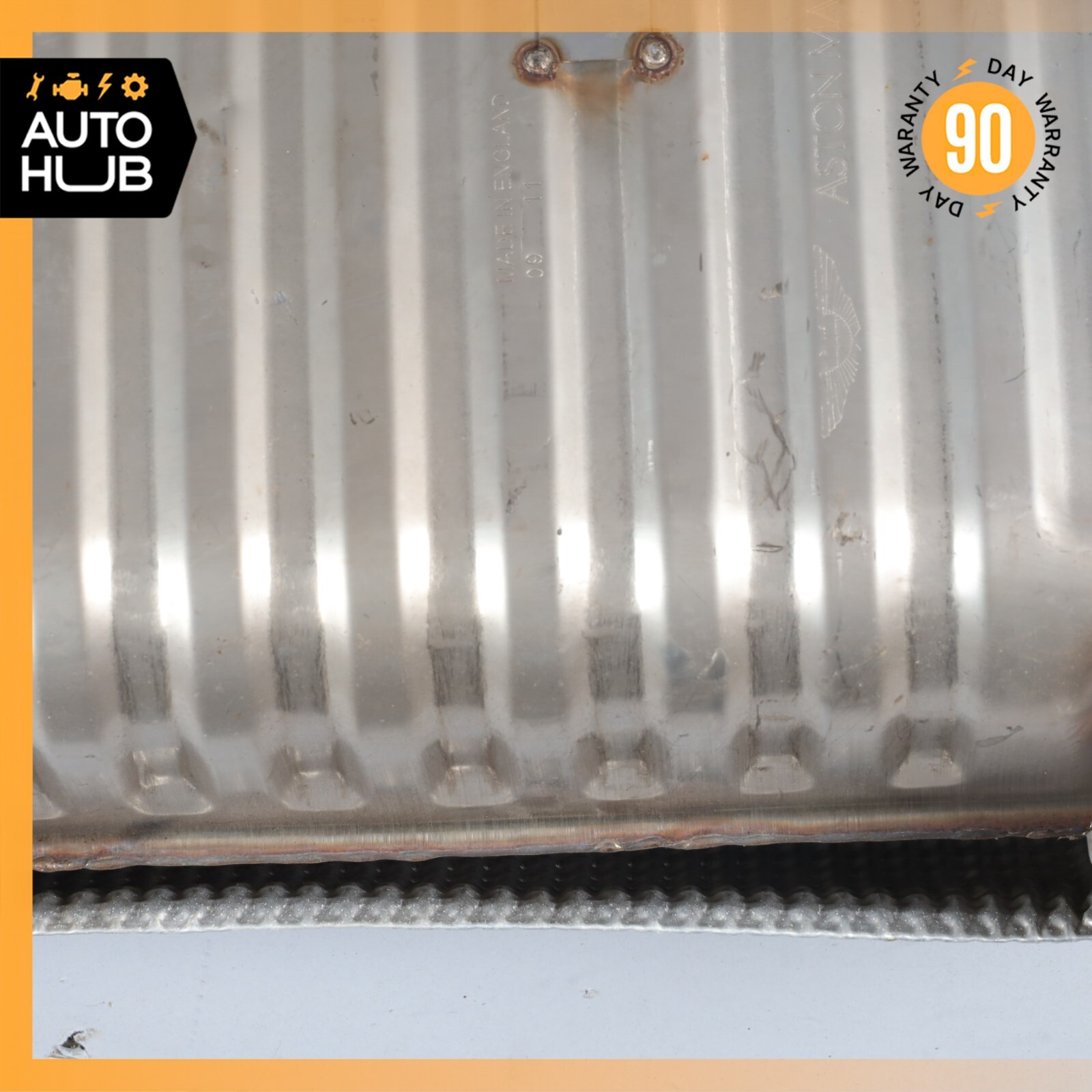 10-19 Aston Martin Rapide 6.0L Dual Exhaust Muffler Mufflers Assembly OEM 11k