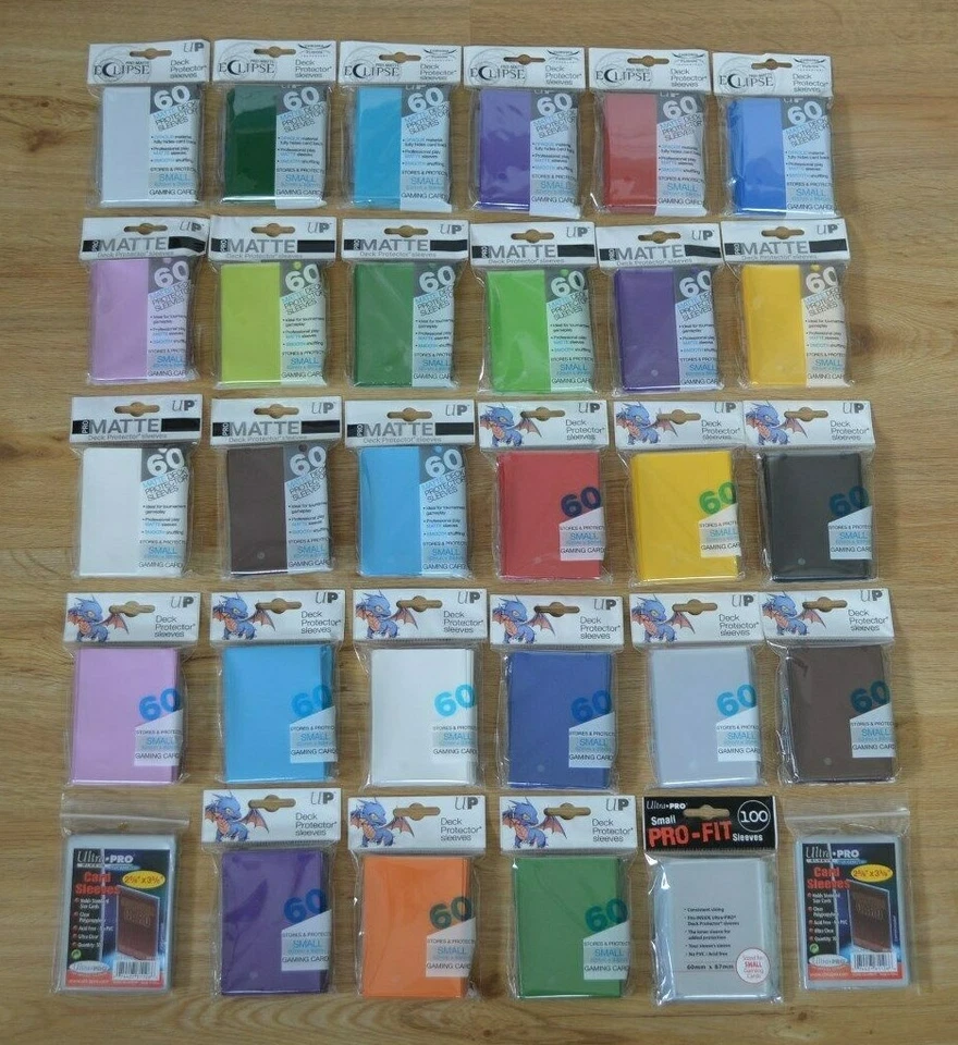 Ultra Pro 60 Small Size Sleeves Hüllen für Yu-Gi-Oh! Pro-Matte Non-Glare - OVP!!