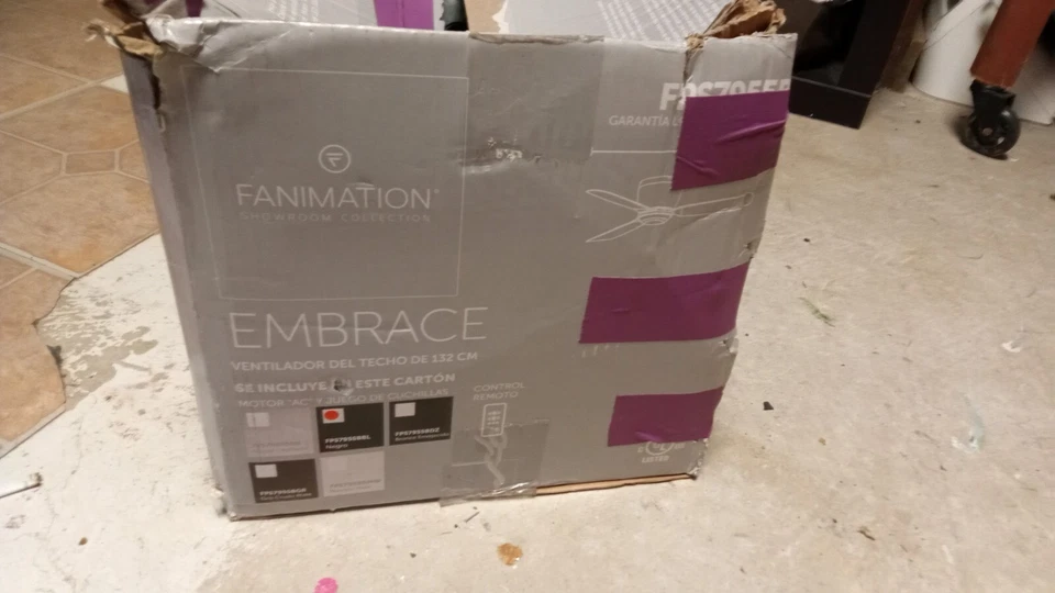 fanimation ceiling fan - Image 2 of 4