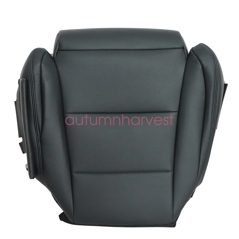 Cubierta de asiento de cuero negra inferior de pasajero deportiva negra para Lexus GS350 F 2013 a 2020 para Lexus GS350 F Foto 3 de 4