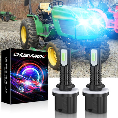 2PCS For John Deere Gators XUV 625i 825i 855D S4 Super Blue LED light bulbs