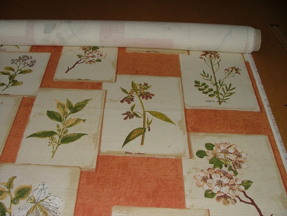 2.2m Prestigious Textiles Tagebuch Seville Stoff Polster Kissen Vorhang - Bild 3 von 4