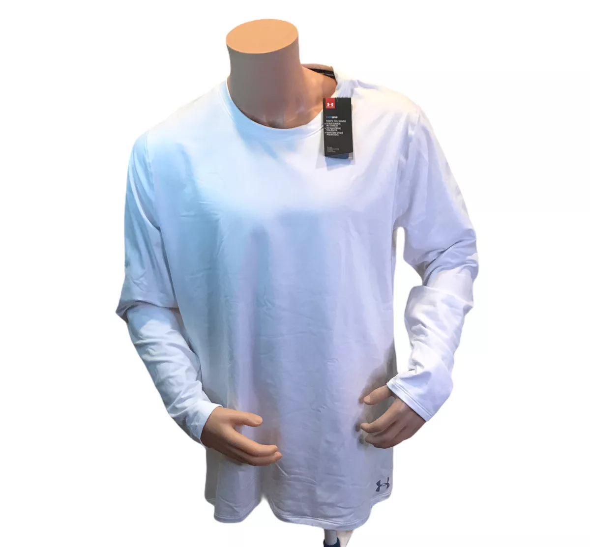 Under armour sales coldgear fitted crew