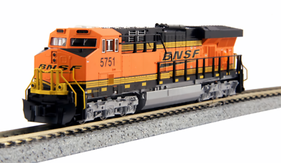 N Scale Kato 176-8924 GE ES44AC BNSF Swoosh #5751 Diesel Engine