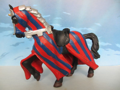 FIGUR SAMMLUNG PAPO RITTER PFERD SCHLOSS 2000 -30