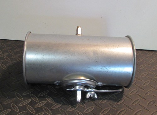 Nordfab Round Butterfly Valve, 4 In Duct Dia, Galvanized Steel, 8" Long - Picture 2 of 3