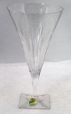 WATERFORD Clarion Tea Iced Beverage Martini Glass 8 1/2" Height 4 1/4" NEW + Tag