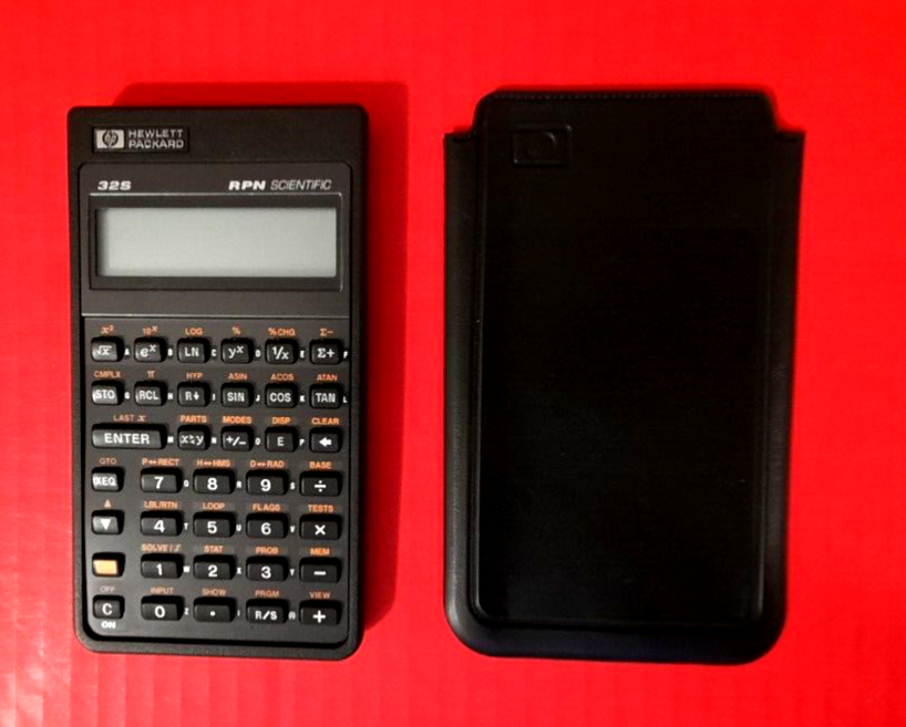 Calculatrice Scientifique Vintage HP 32S RPN – Hewlett Packard, Testée Fonctionnelle