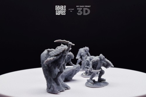 Beast Tamers Goblins of the cave Davale Games 3D Printed With High Quality Resin - 第 3/14 張圖片