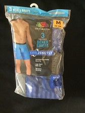 Fruit of the Loom Men's Coolzone Boxer Briefs, Medium - 3-Pack - FREE SHIPPING 