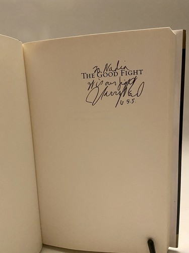 The Good Fight : Hard Lessons from Washington SIGNED by Harry Reid 1st/1st - Imagen 2 de 11