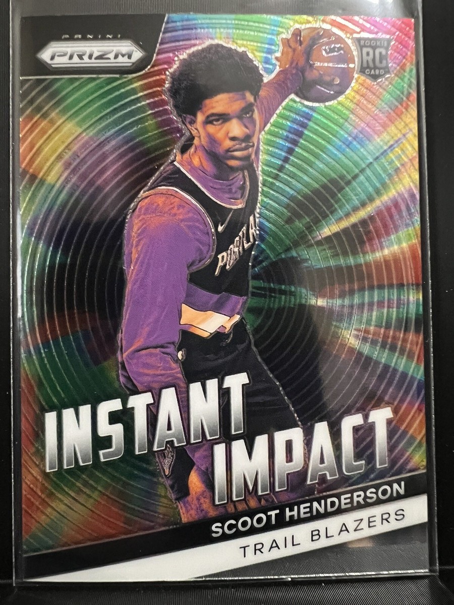 2023-24 Prizm Scoot Henderson Instant Impact Rookie #9 | eBay