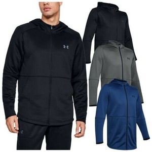 Under Armour Hombre MK-1 Abrigo Sudadera con Capucha y Cremallera Ua Tren  Gym | eBay