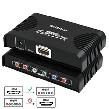 1080P HDMI to Component Ypbpr RGB Video Converter Adapter Digital Coax Audio out