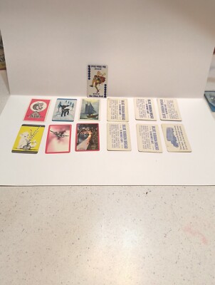 Blue Ribbon Bread Trading Cards Vintage 1940's Rare Find! Advertising Antique 