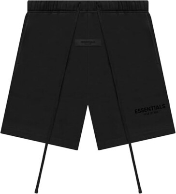 Fear Of God Essentials Sweatshort Shorts (SS22) Stretch Limo BLACK S,M,L *AUTH*