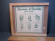 Savons d'Invites Guest Soaps Pure vegetal Lavender Linden France L'Occitane BOX