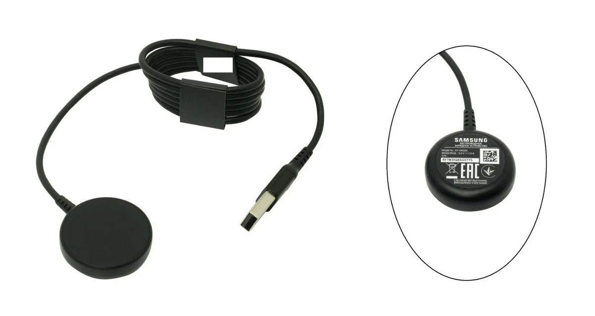 New Samsung EP OR500 Galaxy Watch Active Wireless Charging Dock Original OEM